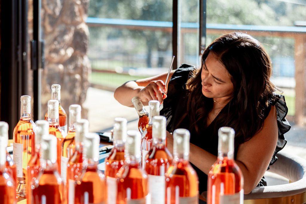 Angie's branding session at sommras winery